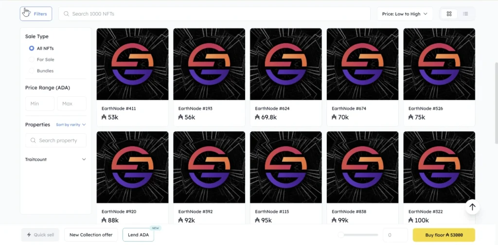 ennfts for sale on jpegstore