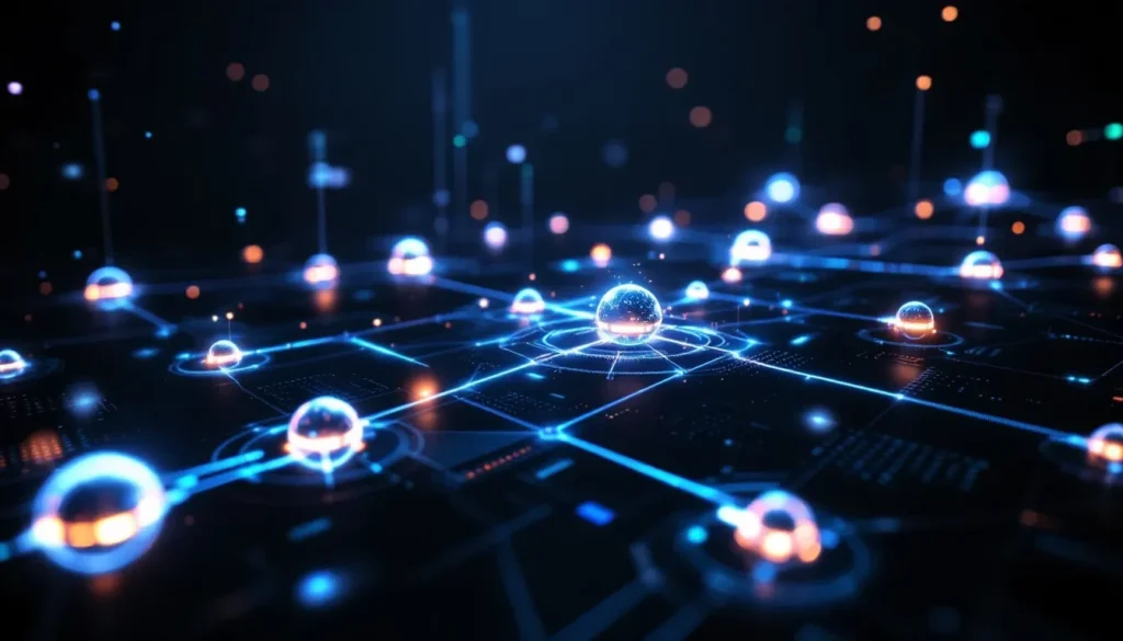 earth nodes connecting other earth nodes